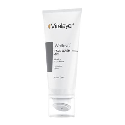 تصویر تونر روشن کننده ویتالیر مدل Whitevit مناسب پوست حساس حجم 200 میل VITALAYER WHITEVIT FACE TONER